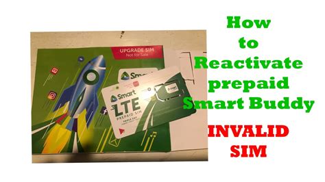 how to reactivate expired smart prepaid sim card|Smart.